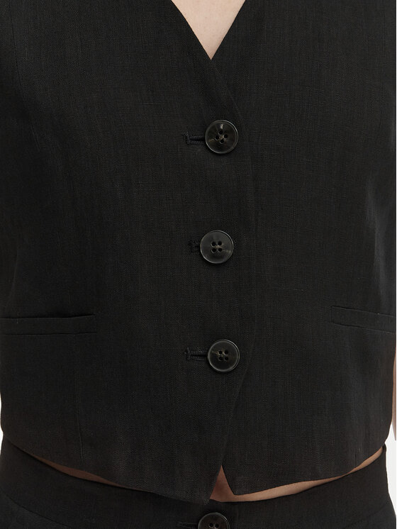 Marella Marella Anzugweste Veranda 2615151032 Schwarz Regular Fit