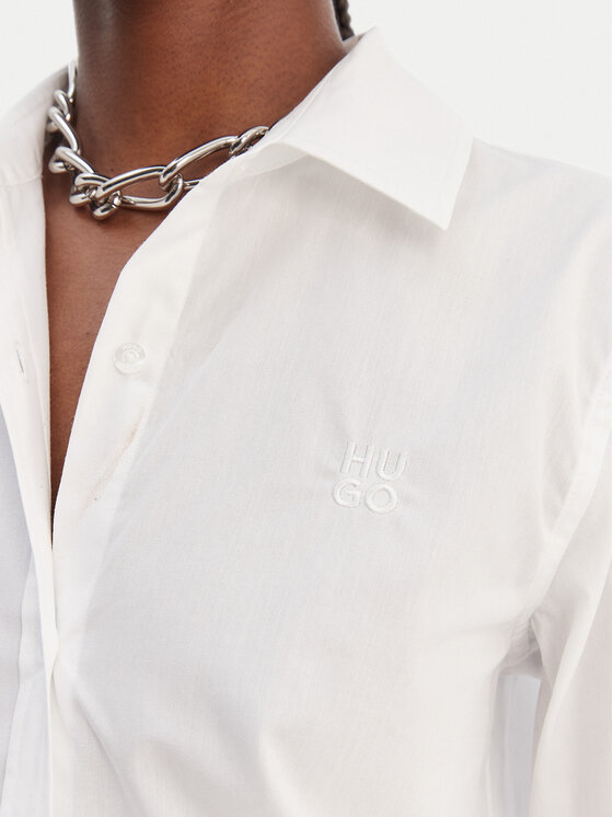 HUGO HUGO Cămașă Essential 50552832 Alb Regular Fit