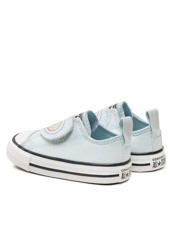 Converse Converse Кецове Chuck Taylor All Star Heart Strap Easy-On A08380C Сив