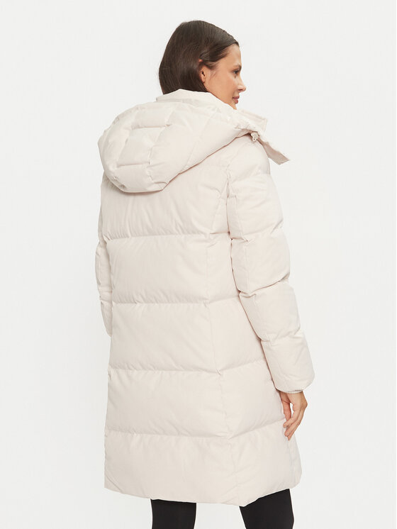 Guess Guess Geacă din puf Beliksa W4BL0B WGJR2 Bej Regular Fit