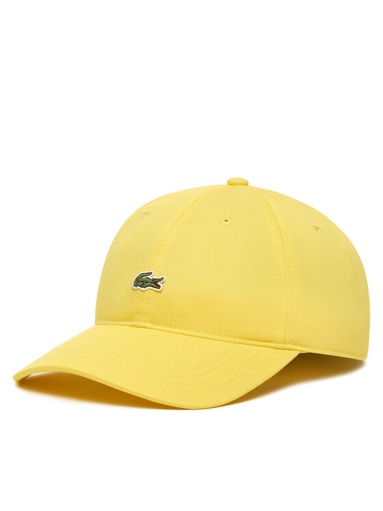 Lacoste Lacoste Šiltovka RK0491 Svetlo žltá