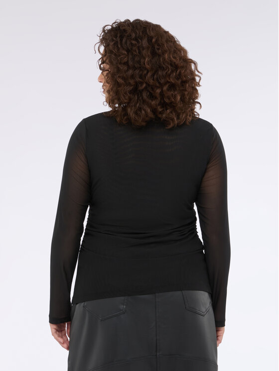 Fiorella Rubino Fiorella Rubino Bluzka G004L008780N033 Czarny Regular Fit