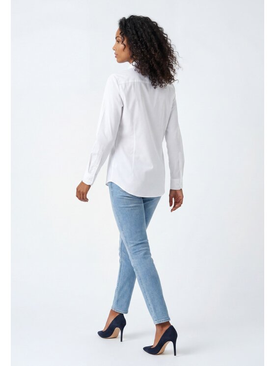 Pako Lorente Pako Lorente Koszula P0B2B-1X-002 Biały Slim Fit