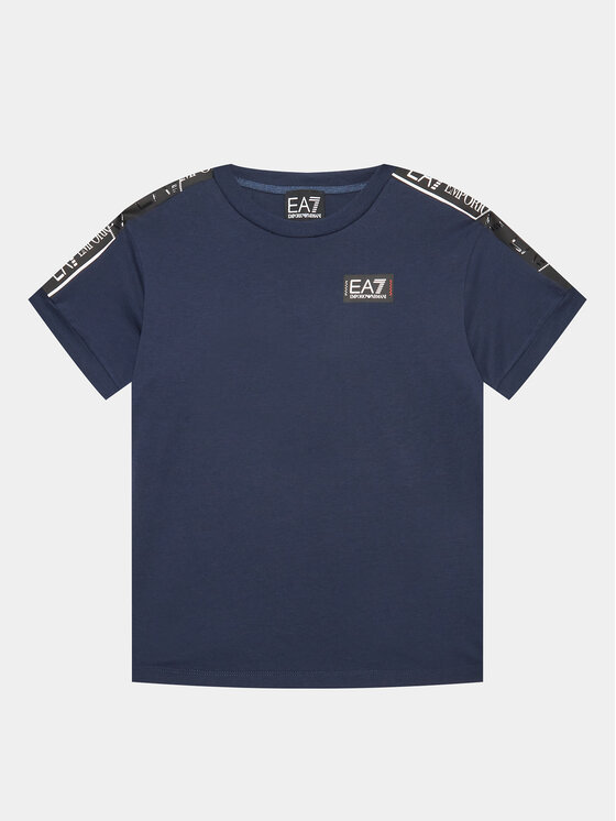 EA7 Emporio Armani EA7 Emporio Armani T-särk 3RBT56 BJ02Z 1554 Tumesinine Regular Fit