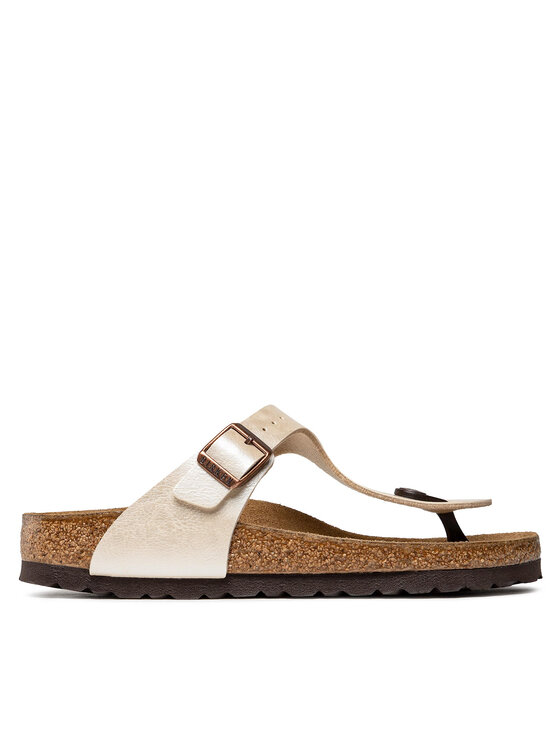 Birkenstock Infradito Gizeh Bs 943873 Bianco, taglia : 38