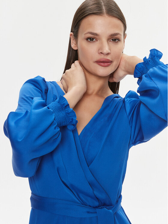 DKNY DKNY Vsakodnevna obleka DD3JJ479 Modra Regular Fit