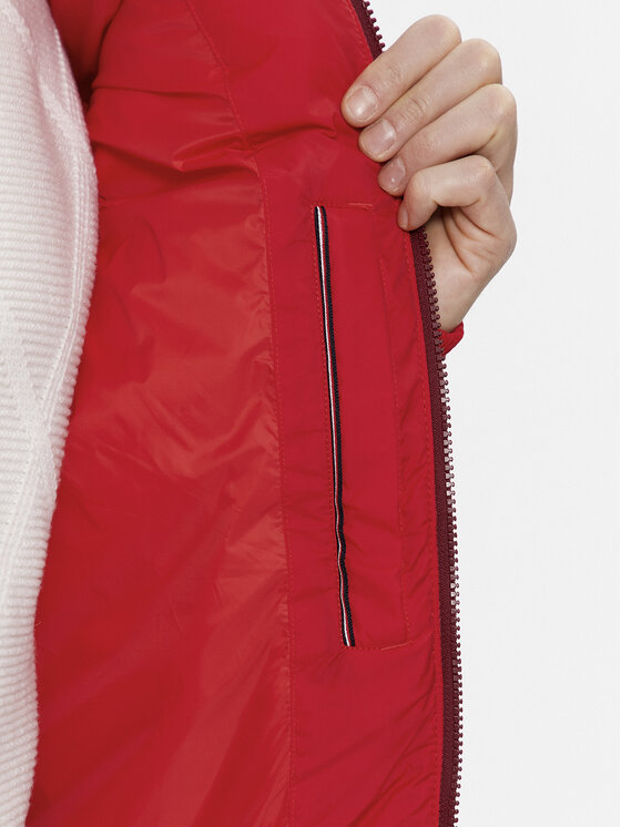 Tommy Hilfiger Tommy Hilfiger Winterjacke New York MW0MW32771 Rot Regular Fit