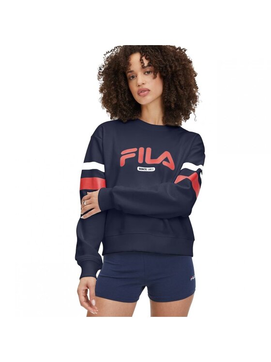 Fila Fila Felpa FAW0742.50004 Blu scuro Regular Fit