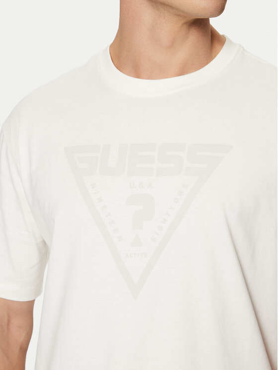 Guess Guess Póló Z4BI02 I3Z14 Fehér Overshirt Fit