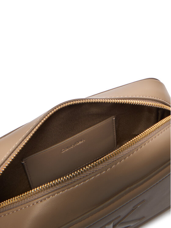 Calvin Klein Calvin Klein Ročna torba Bold Ck Camera Bag LV04F3220G Bež