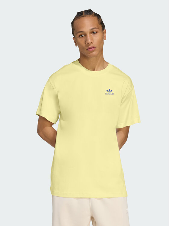 adidas adidas T-Shirt 158470 Żółty Oversize