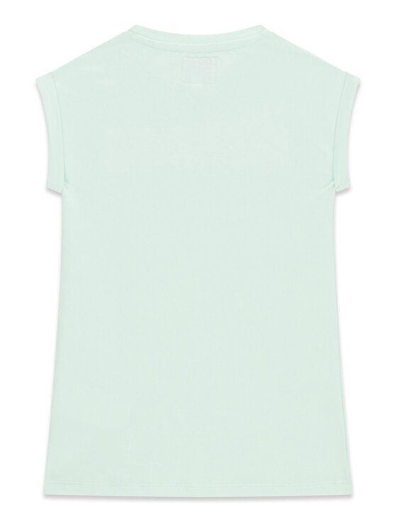 Guess Guess Každodenné šaty K6GK10 KAE24 Svetlo zelená Regular Fit