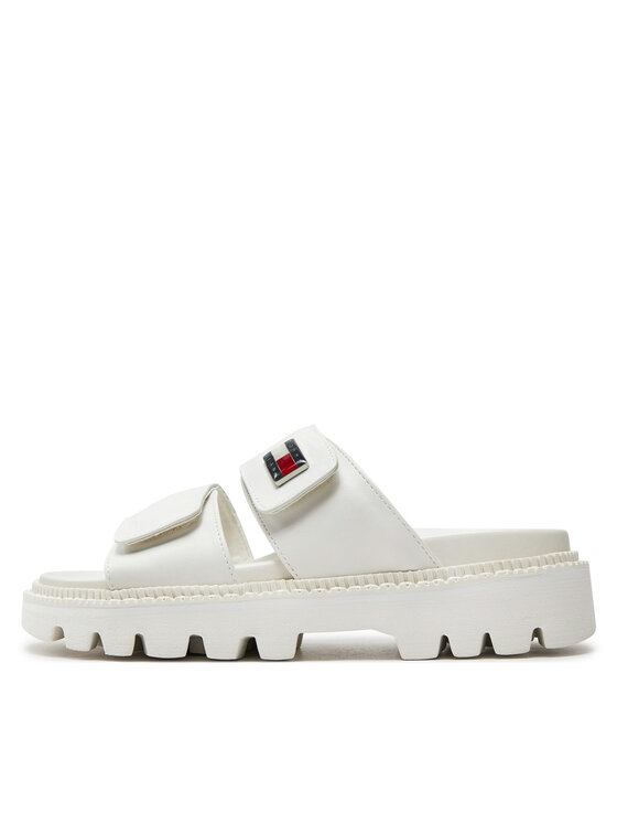Tommy Jeans Tommy Jeans Šľapky Tjw Puffed Sandal EN0EN02560 Écru
