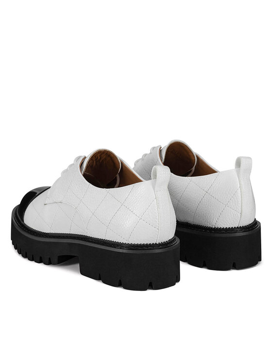 Badura Badura Oxfords JIAO-V1767-23 Bianco