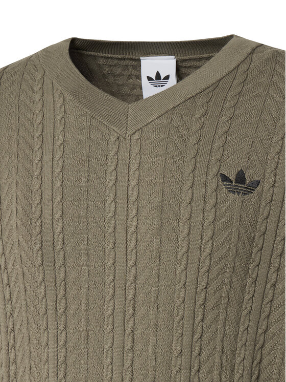 adidas adidas Kampsun KR9767 Beež Loose Fit
