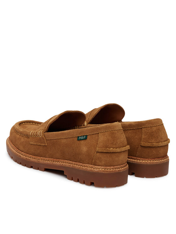 Polo Ralph Lauren Polo Ralph Lauren Обувки Jett Penny Cs Bck 803961421002 Кафяв