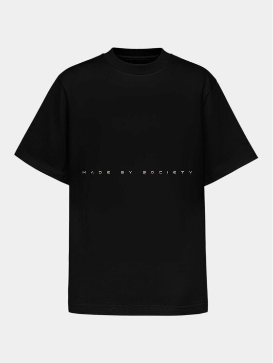 Nobrand Nobrand T-Shirt Tricou PROTOCOL RUST - T37196 Czarny Basic Fit
