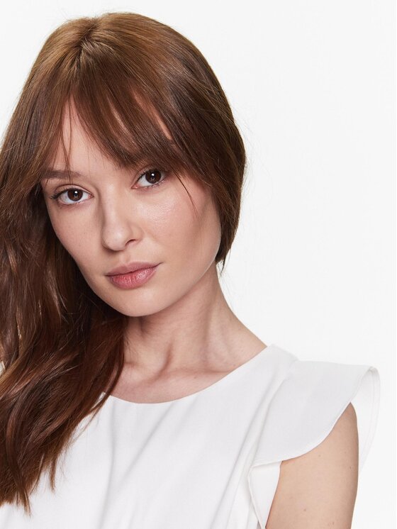 NAF NAF NAF NAF Ολόσωμη φόρμα Lamartha XEND17 Εκρού Regular Fit