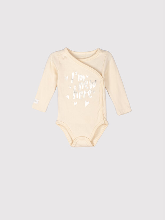 Body da neonato WC2412602IAM Giallo Regular Fit