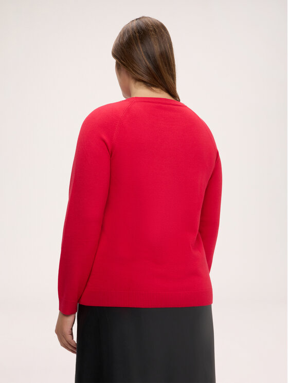 Fiorella Rubino Fiorella Rubino Maglione M520L008810N016 Rosso Regular Fit