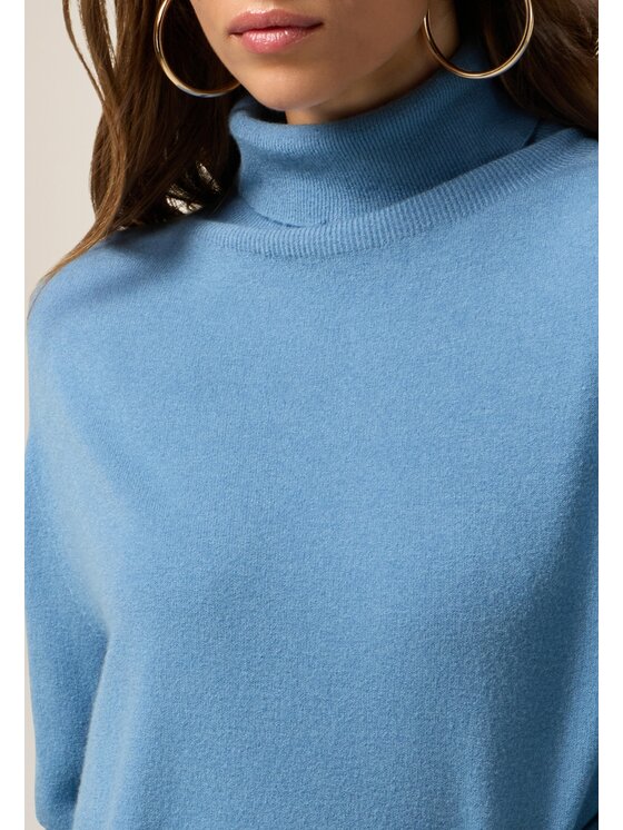 Oltre Oltre Maglione M048E002034N004 Turchese Regular Fit