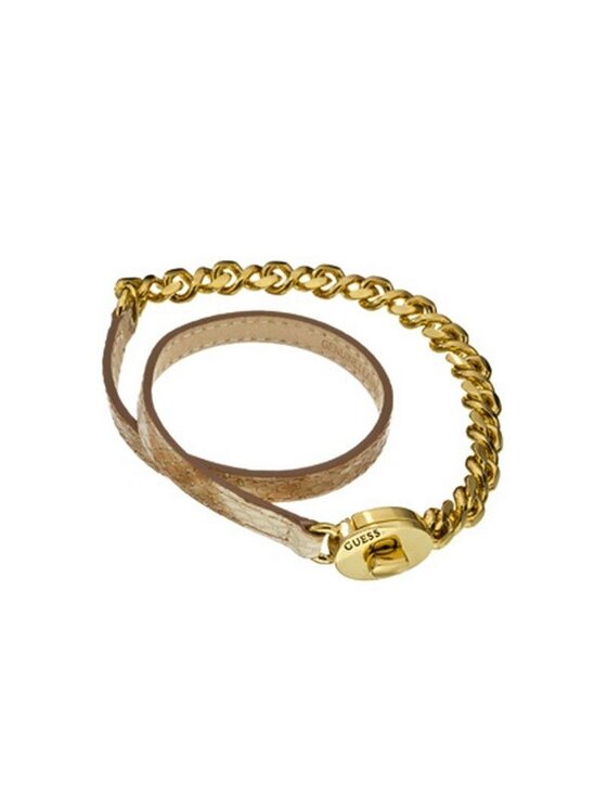 Guess Guess Bransoletka UBB11432-L Złoty
