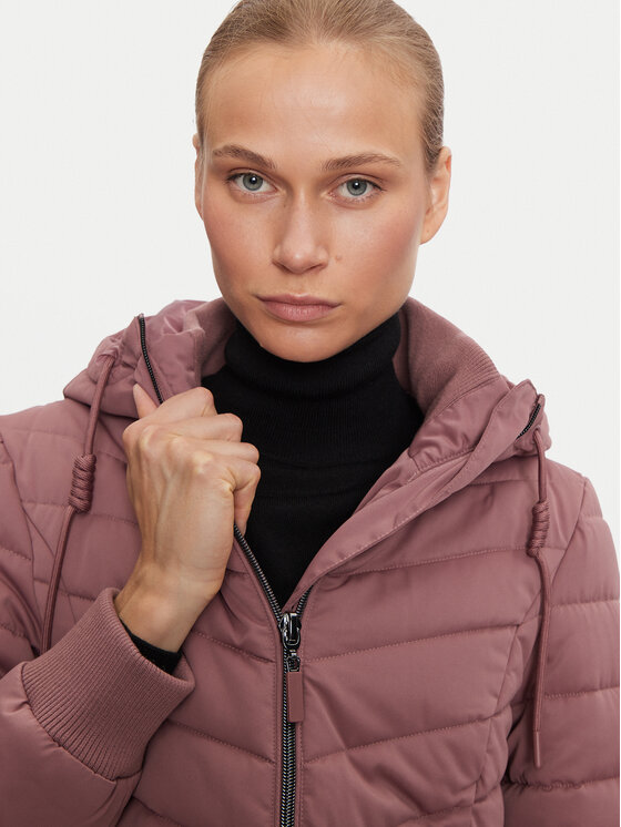 JDY JDY Пухено яке Ebonie 15328268 Розов Regular Fit