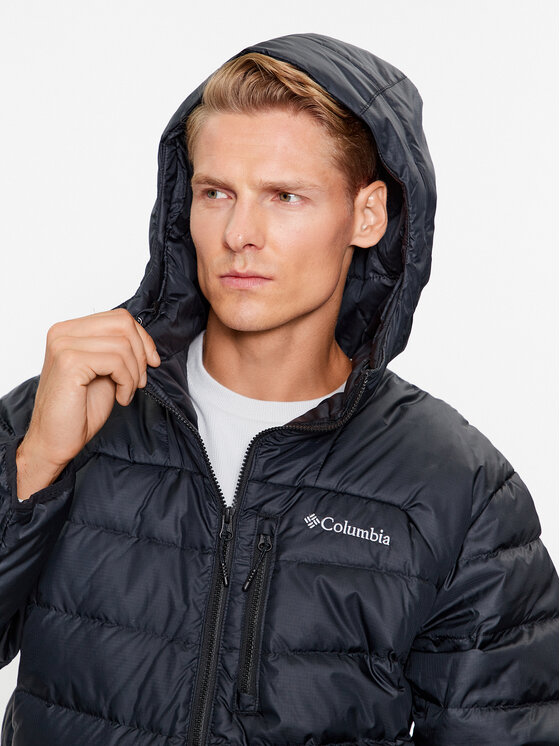 Columbia Columbia Pūkinė striukė Autumn Park™ Down Hooded Jacket Juoda Regular Fit
