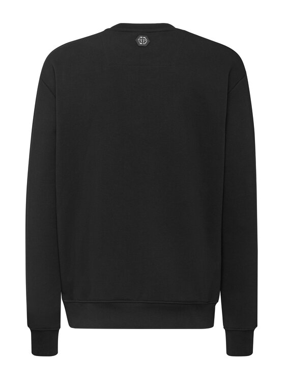 PHILIPP PLEIN PHILIPP PLEIN Bluza 239 Czarny Regular Fit