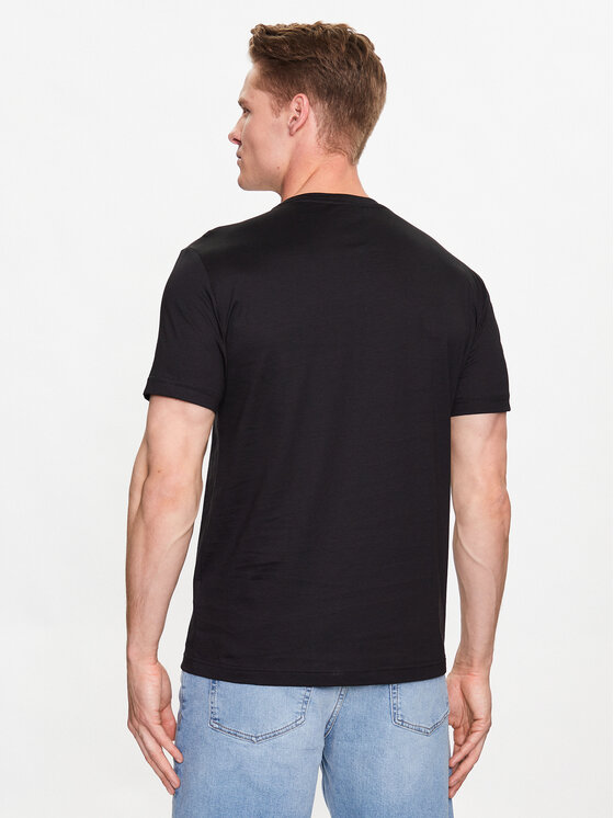 Calvin Klein Calvin Klein Marškinėliai Smooth K10K110589 Juoda Regular Fit