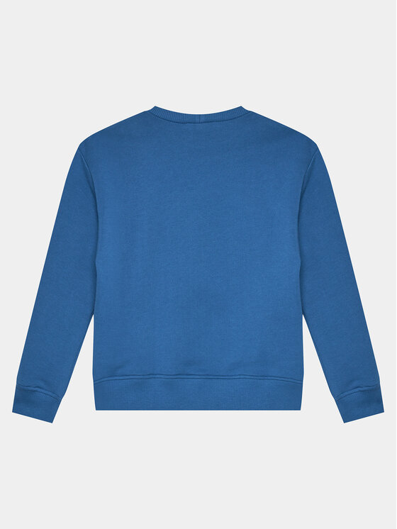 United Colors Of Benetton Felpa 3J68C10H1 Blu Regular Fit Modivo