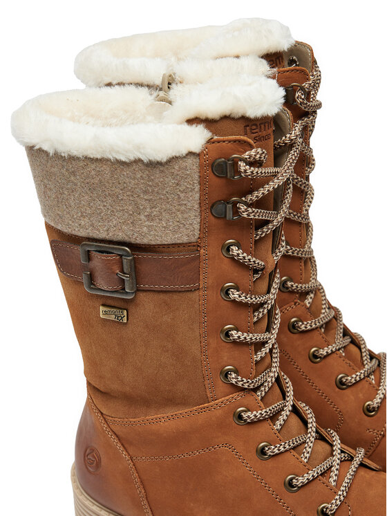 Remonte Remonte Schnürstiefeletten D0W72-22 Braun