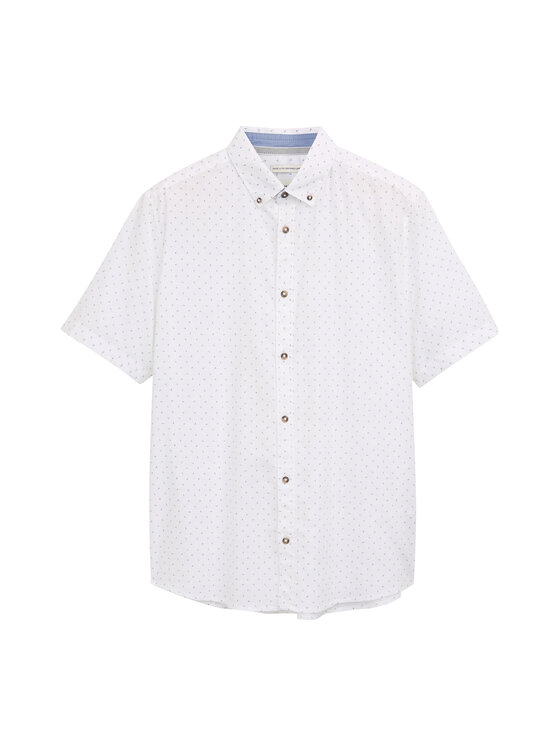 Tom Tailor Tom Tailor Πουκάμισο 1045099 Λευκό Regular Fit