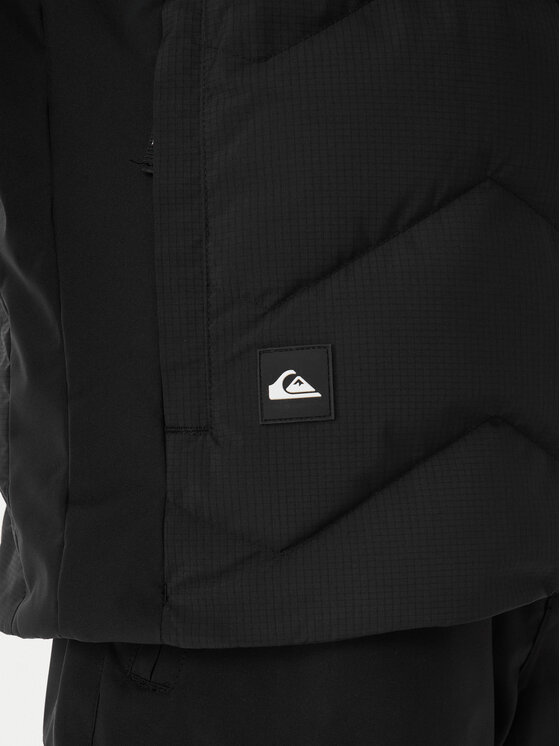 Quiksilver Quiksilver Geacă de schi The Edge EQYTJ03504 Negru Slim Fit