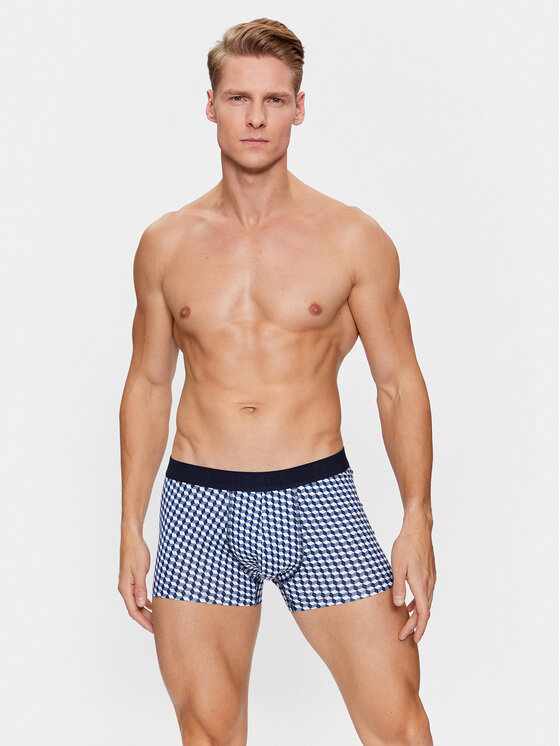 U.S. Polo Assn. U.S. Polo Assn. Σετ μποξεράκια 3 τμχ 80256 Μπλε