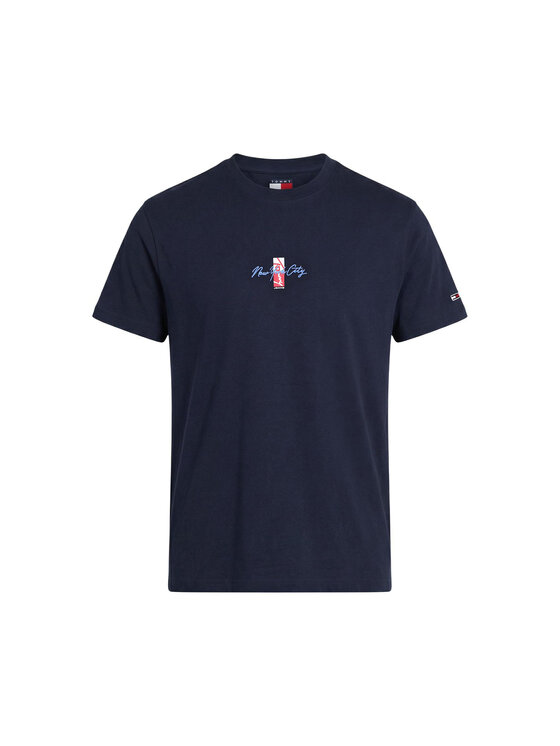 Tommy Jeans Tommy Jeans T-shirt DM0DM22532 Blu Casual Fit