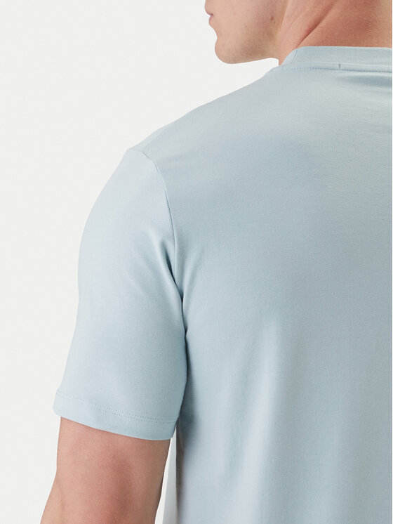 KARL LAGERFELD KARL LAGERFELD Marškinėliai 755034 562235 Žydra Regular Fit