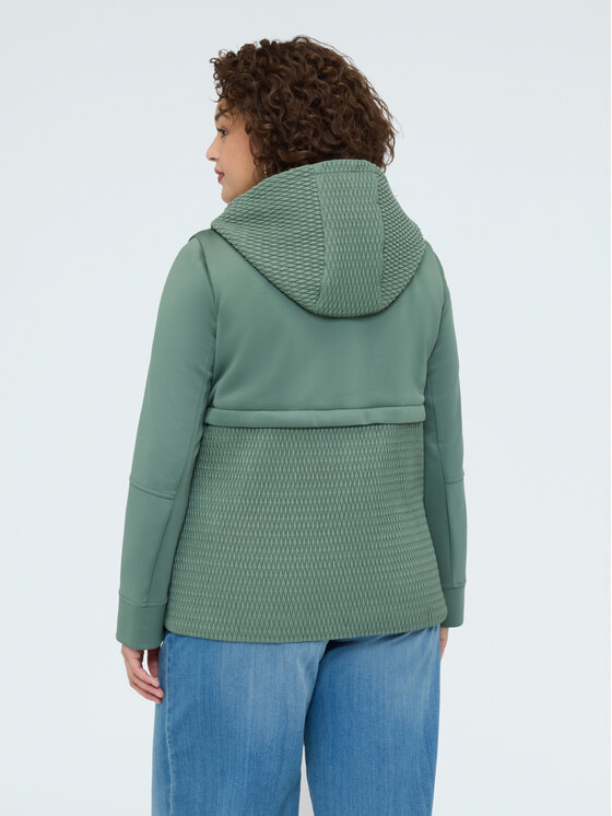 Fiorella Rubino Fiorella Rubino Giubbotto piumino F041T001472N035 Verde A-Line Fit