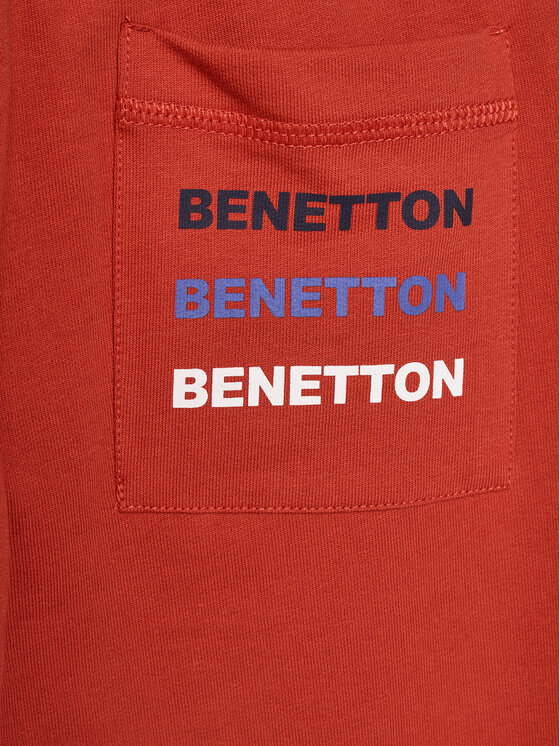 United Colors Of Benetton United Colors Of Benetton Teplákové nohavice 3BC1CF04P Červená Regular Fit
