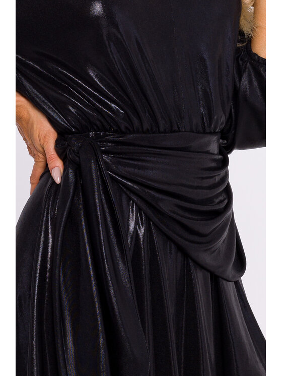 Made of Emotion Made of Emotion Abito da sera M832 Nero Sexy Straight Fit