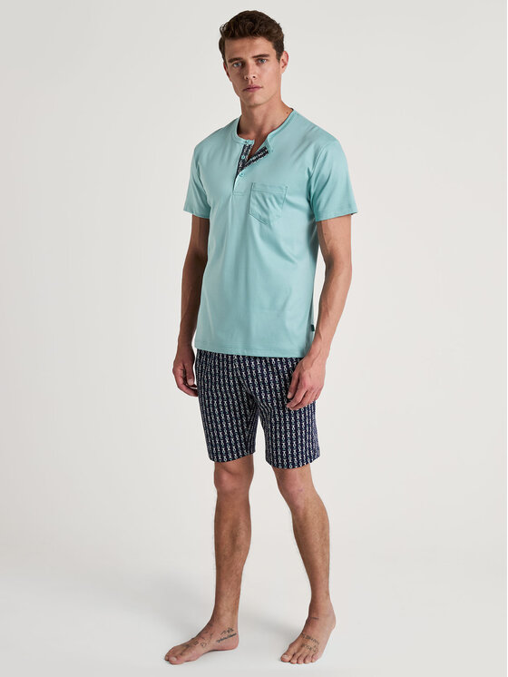 Calida Calida Pigiama 45380 Blu scuro Regular Fit
