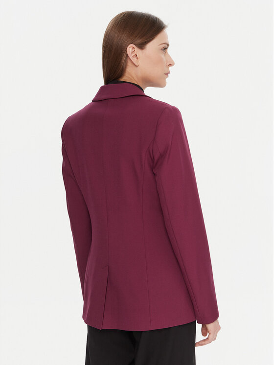 United Colors Of Benetton United Colors Of Benetton Suknjič 2L4HDW02W Vijolična Slim Fit