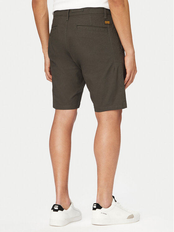 G-Star Raw G-Star Raw Kratke hlače iz tkanine Bronson 3.0 D26337-E172 Temno siva Slim Fit