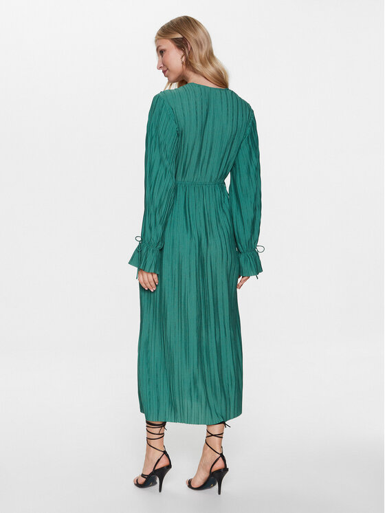 Edited Edited Официална рокля EDT6819001 Зелен Casual Fit