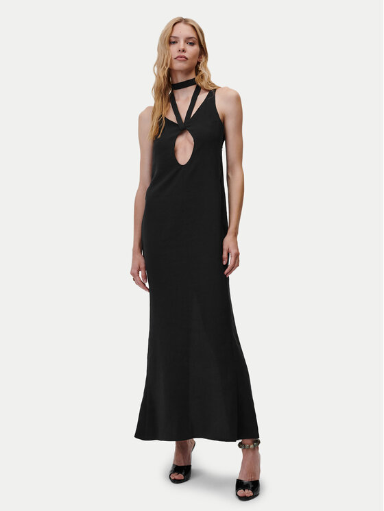 Undress Code Undress Code Sukienka letnia Rendezvous 678 Czarny Regular Fit