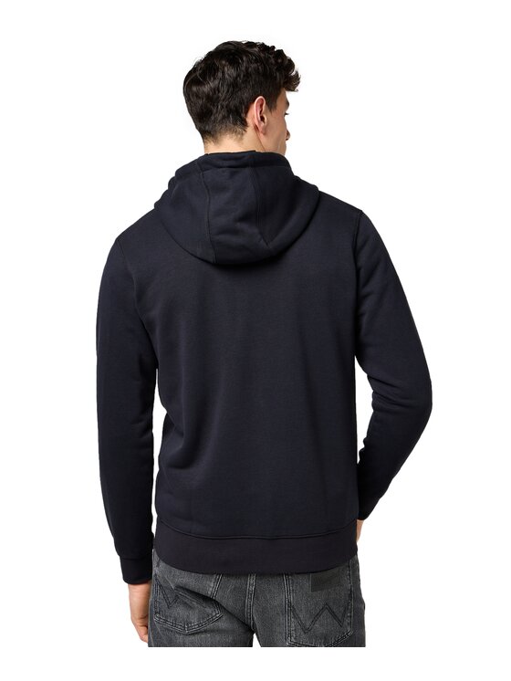 Wrangler Wrangler Bluza 112371462 Czarny Regular Fit