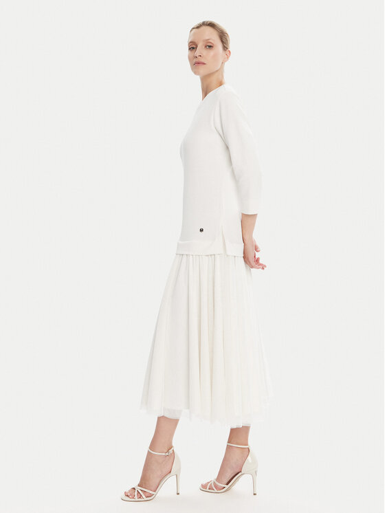 JOOP! JOOP! Kleid für den Alltag 58 253JE58Taren 30047770 Écru Regular Fit