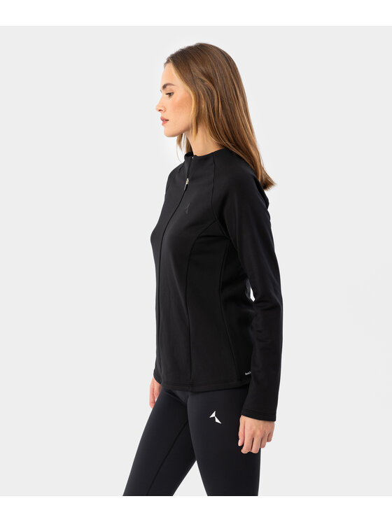 Carpatree Carpatree Bluza Aspen hoodie Czarny Fitted Fit