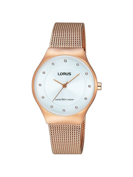 Lorus Lorus Zegarek RG276JX9 Różowe złoto