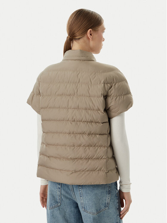 EA7 Emporio Armani EA7 Emporio Armani Bezrękawnik 7W000477 AF12476 U6167 Beżowy Regular Fit